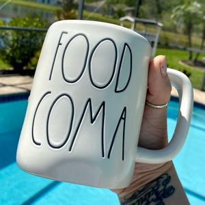 🥴🍗🍞🍽Rae Dunn FOOD COMA Mug
